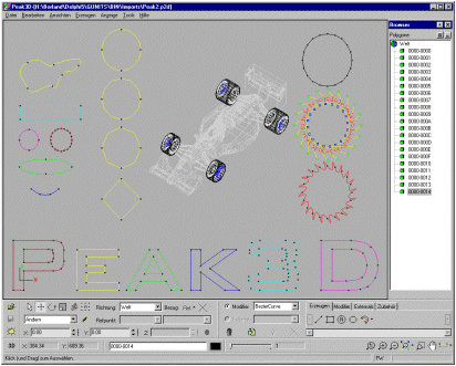 Peak3D 2D-Editor